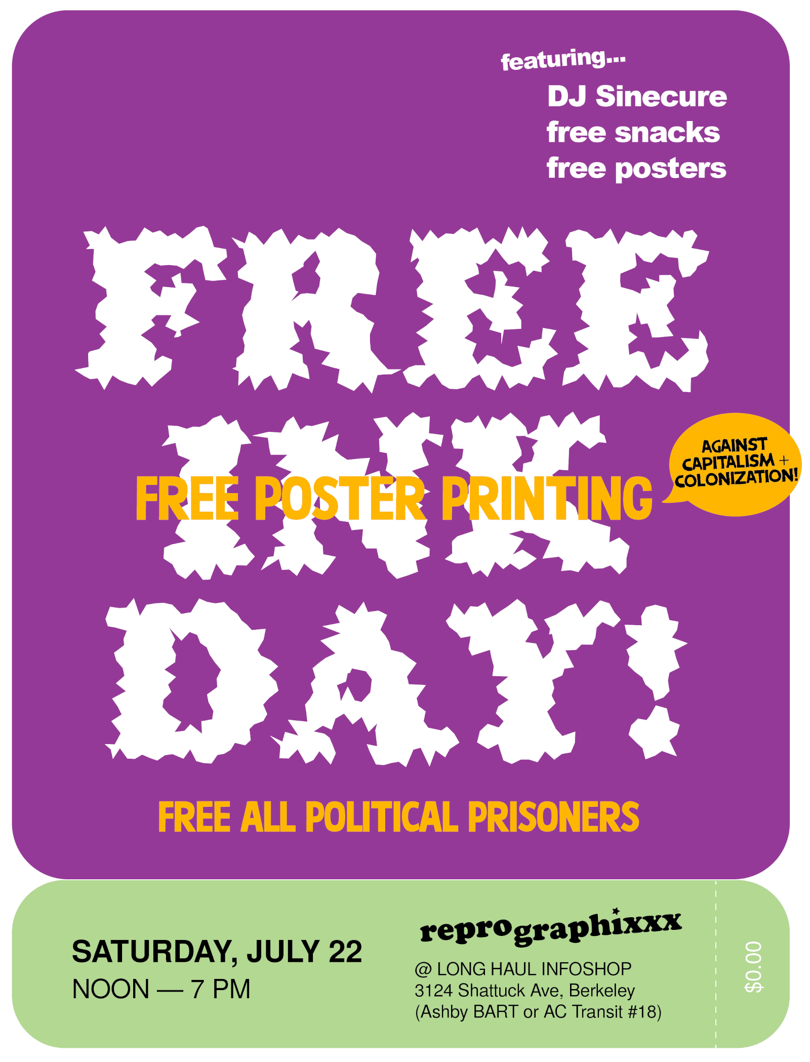 Free Ink Day 2023 poster